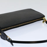 Louis Vuitton Pochette Accessoire  Leather Clutch Bag