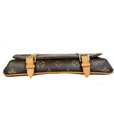 Louis Vuitton Pochette Marelle  Canvas Clutch Bag