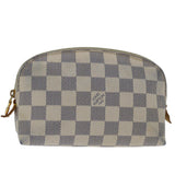 Louis Vuitton Cosmetic Pouch  Canvas Clutch Bag