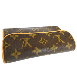 Louis Vuitton Pochette Florentine  Canvas Clutch Bag