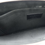 Louis Vuitton Neverfull Pouch  Leather Clutch Bag
