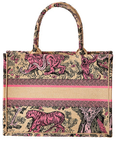 Dior Book Canvas Tote