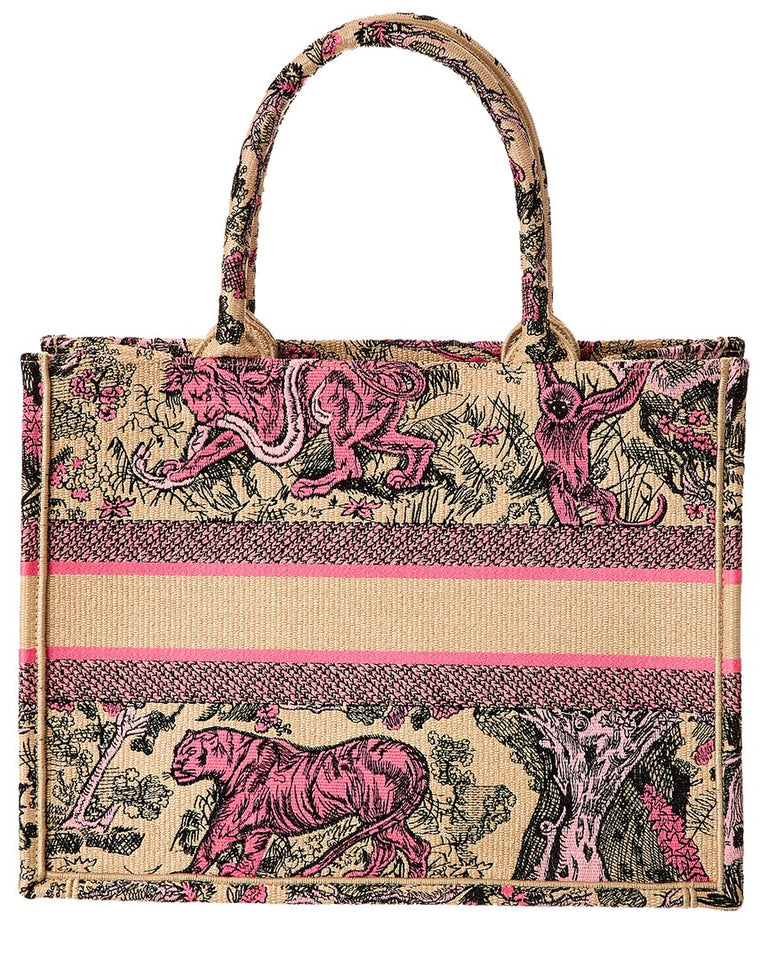 Dior Book Canvas Tote