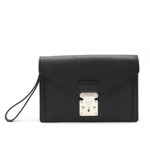 Louis Vuitton Sellier  Leather Clutch Bag