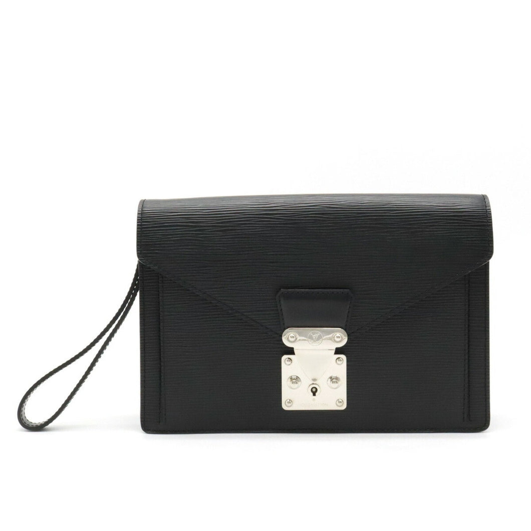 Louis Vuitton Sellier  Leather Clutch Bag