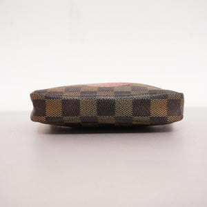Louis Vuitton Mini Pochette Accessoires  Canvas Clutch Bag