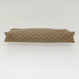 GUCCI Micro GG Canvas Clutch Bag PVC Leather Beige 67-039-5229  ep1090