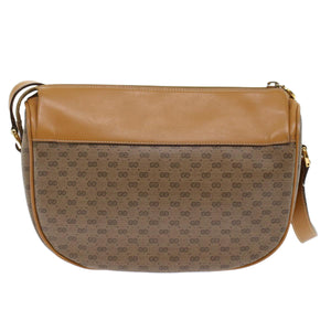 GUCCI Micro GG Canvas Web Sherry Line Shoulder Bag Beige Red Green  ep1231