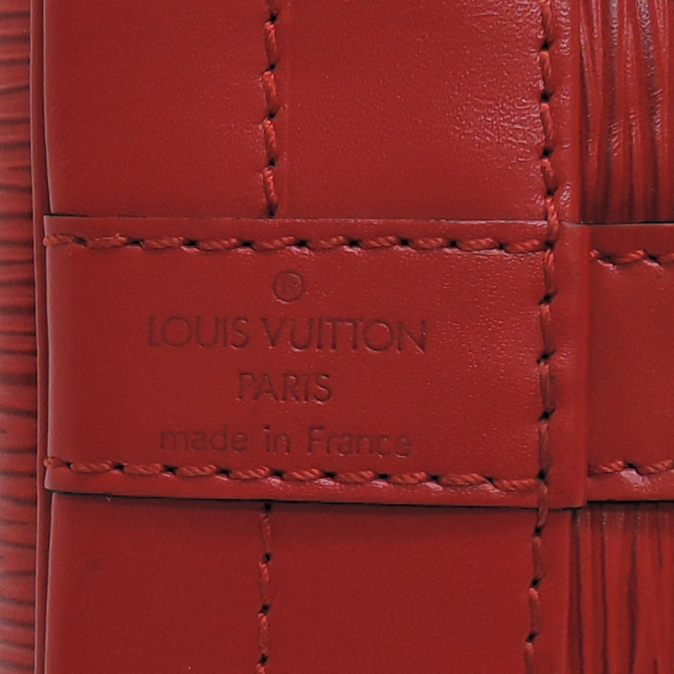 Louis Vuitton Grand Noé Red Epi