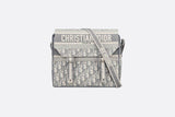 Christian Diorcamp Bag Gray Christian Dior Oblique Embroidery