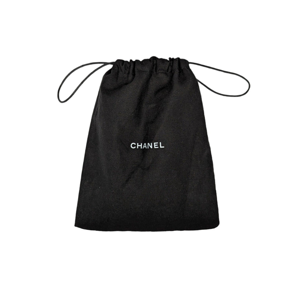 Chanel bag Black Aged Calfskin O Case 2.55 Reissue Pouch