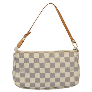 Louis Vuitton Pochette Accessoires  Canvas Clutch Bag