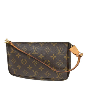 Louis Vuitton Pochette Accessoires  Canvas Clutch Bag