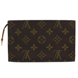 Louis Vuitton Bucket  Canvas Clutch Bag