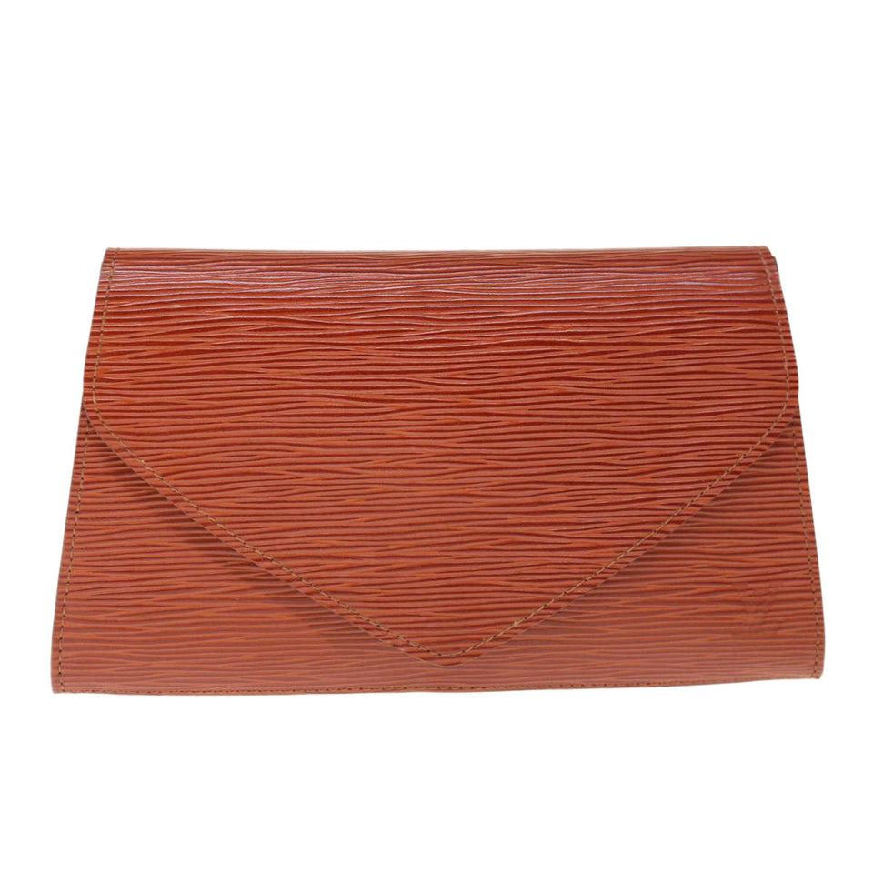 Louis Vuitton Pochette  Leather Clutch Bag