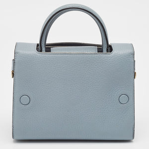 Dior Blue Leather Mini Diorever Tote