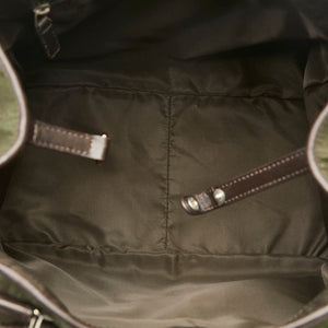 Dior Bronze Canvas Diorrissimo Multi Pocket Handbag