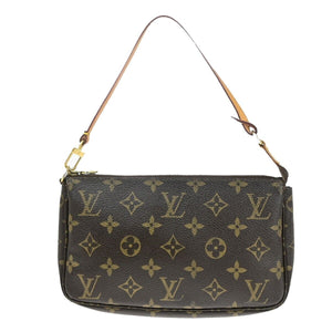 Louis Vuitton Pochette Accessoires  Canvas Clutch Bag
