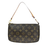 Louis Vuitton Pochette Accessoires  Canvas Clutch Bag