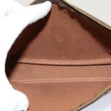 Louis Vuitton Pochette Accessoire  Canvas Clutch Bag