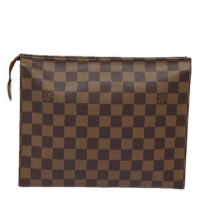 Louis Vuitton Poche Toilette  Canvas Clutch Bag