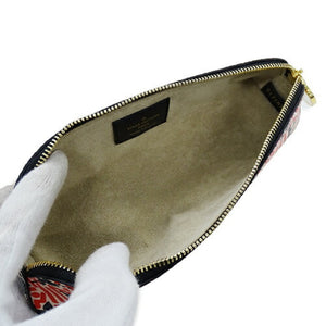 Louis Vuitton Elizabeth  Leather Clutch Bag