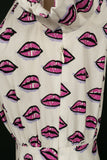 Robe "bouches" Prada