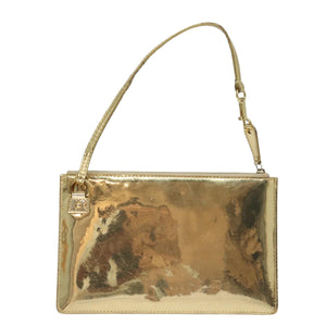 Louis Vuitton Pochette Plat  Patent Leather Clutch Bag