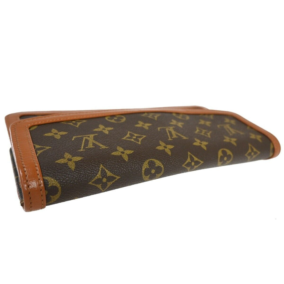 Louis Vuitton Pochette Dame  Canvas Clutch Bag