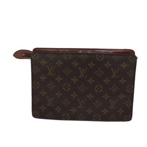 Louis Vuitton Monogram Pochette Homme Clutch Bag