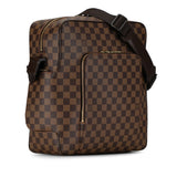Louis Vuitton Damier Olaf N41440 Brown PVC Leather  Louis Vuitton