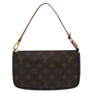 Louis Vuitton Pochette Accessoires  Canvas Clutch Bag