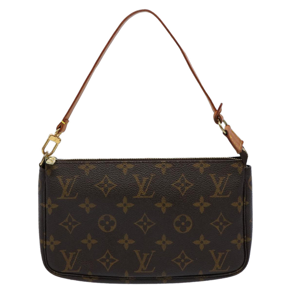 Louis Vuitton Pochette Accessoires  Canvas Clutch Bag