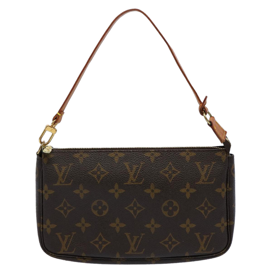 Louis Vuitton Pochette Accessoires  Canvas Clutch Bag