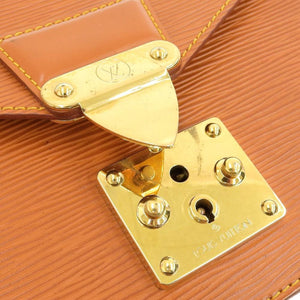 Louis Vuitton Sellier Drangonne  Leather Clutch Bag