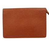 Louis Vuitton Sellier Drangonne  Leather Clutch Bag