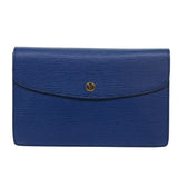 Louis Vuitton Montaigne  Leather Clutch Bag