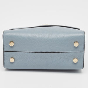 Dior Blue Leather Mini Diorever Tote