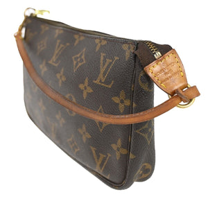 Louis Vuitton Pochette Accessoires  Canvas Clutch Bag