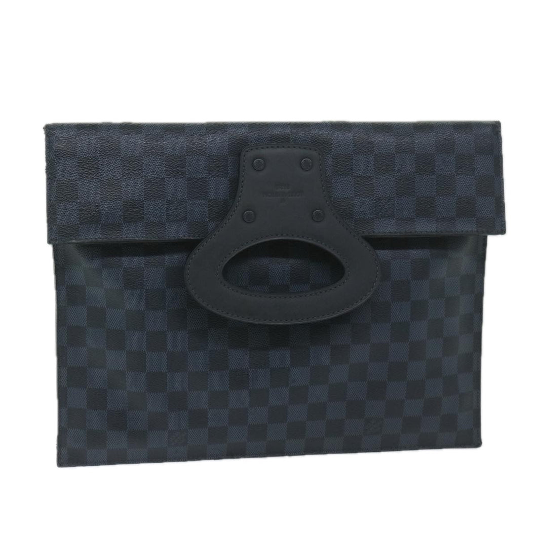 Louis Vuitton Pochette  Canvas Clutch Bag