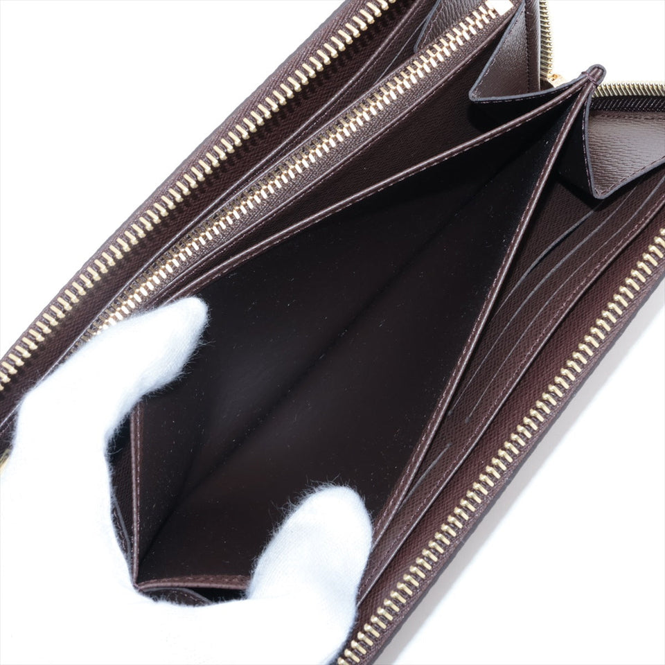 Louis Vuitton Damier Zippy Wallet N41661 Round Zippe Wallet