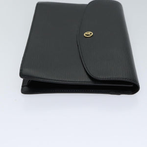Louis Vuitton Epi Montaigne 27 Clutch Bag Black