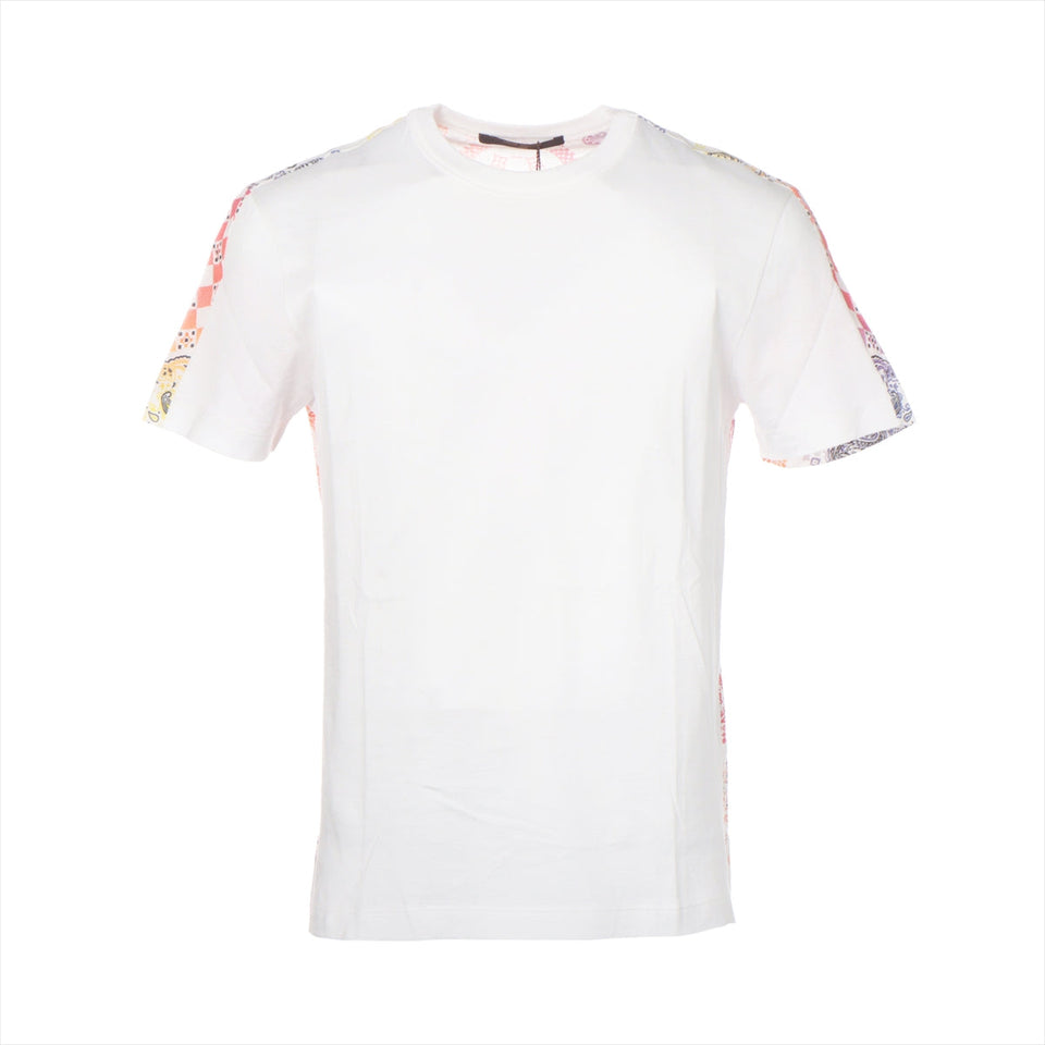 Louis Vuitton x Fragment  17AW Cotton  XS  Multicolor BANDANA Tee RM172M Fukuoka