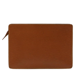 Louis Vuitton Pochette Homme  Leather Clutch Bag