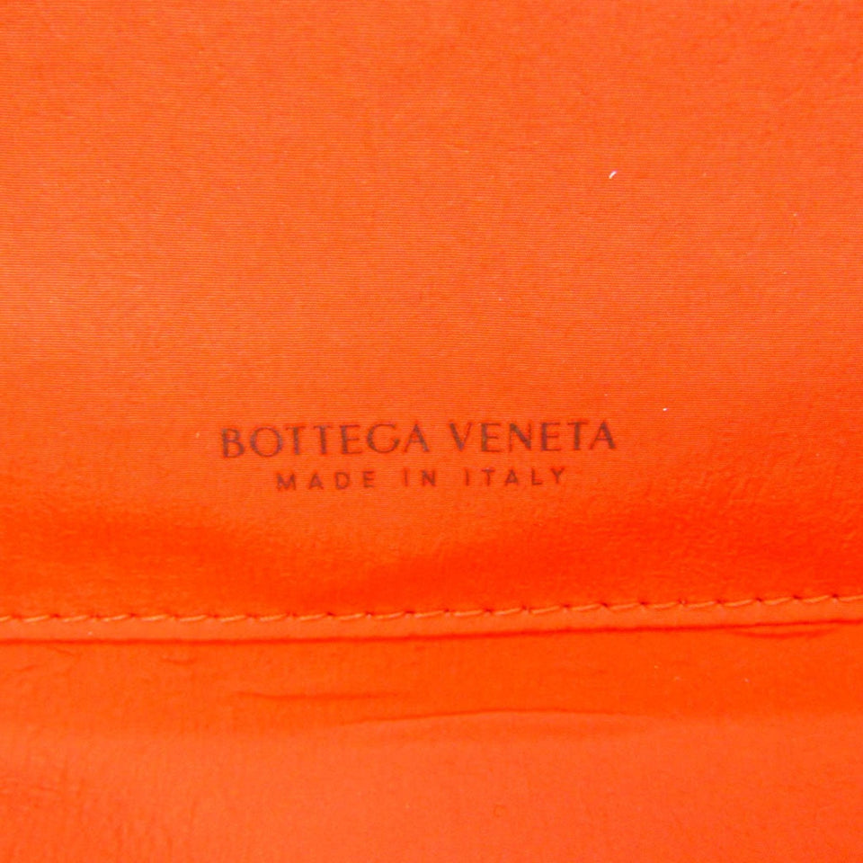 Bottega Veneta Organizer  Leather Clutch Bag