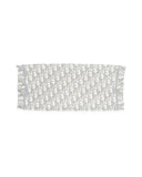 Christian Dior Ecru Gray Dior Oblique Embroidery Large Dior Book Tote