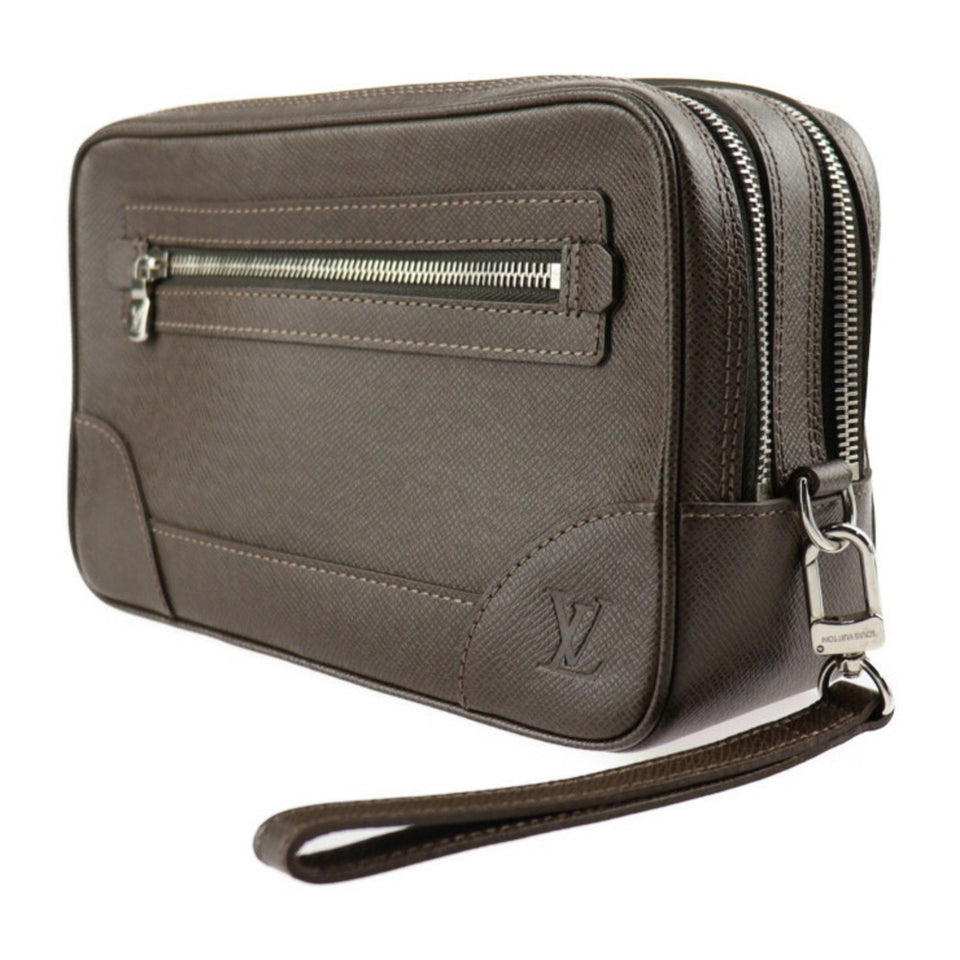 Louis Vuitton Neo Pavel  Leather Clutch Bag