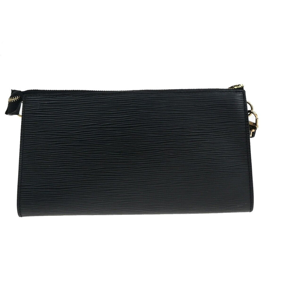 Louis Vuitton Pochette Accessoires  Leather Clutch Bag