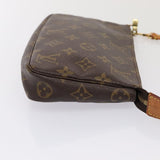 Louis Vuitton Pochette Accessoire  Canvas Clutch Bag