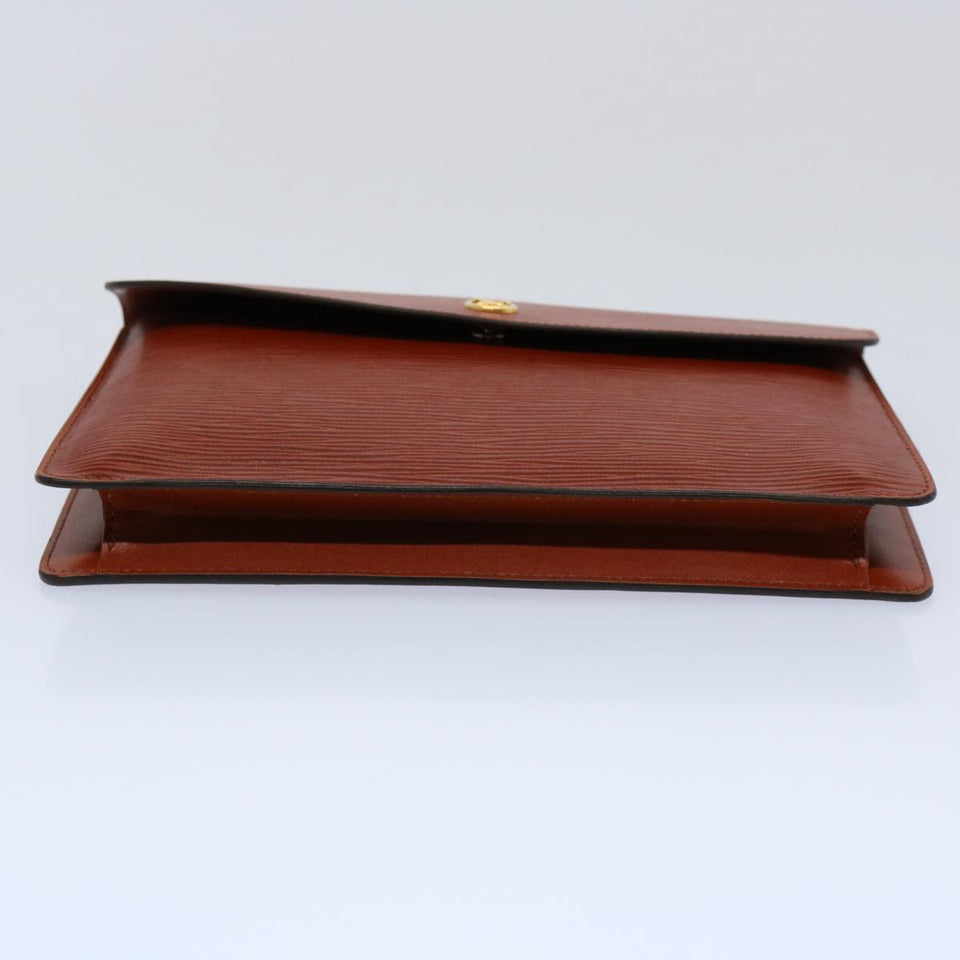 Louis Vuitton Montaigne  Leather Clutch Bag